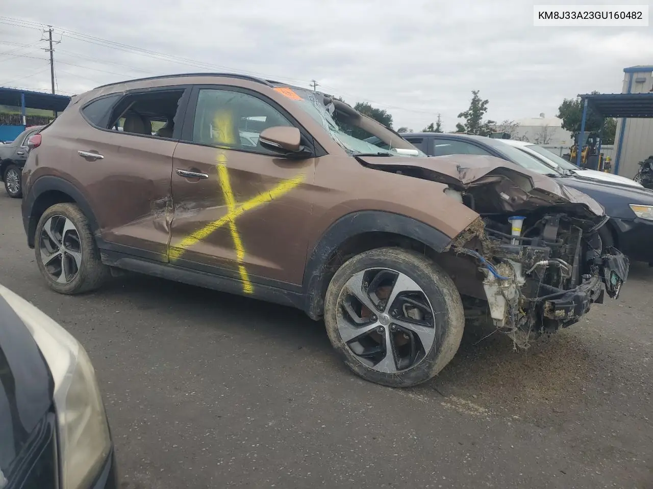 KM8J33A23GU160482 2016 Hyundai Tucson Limited