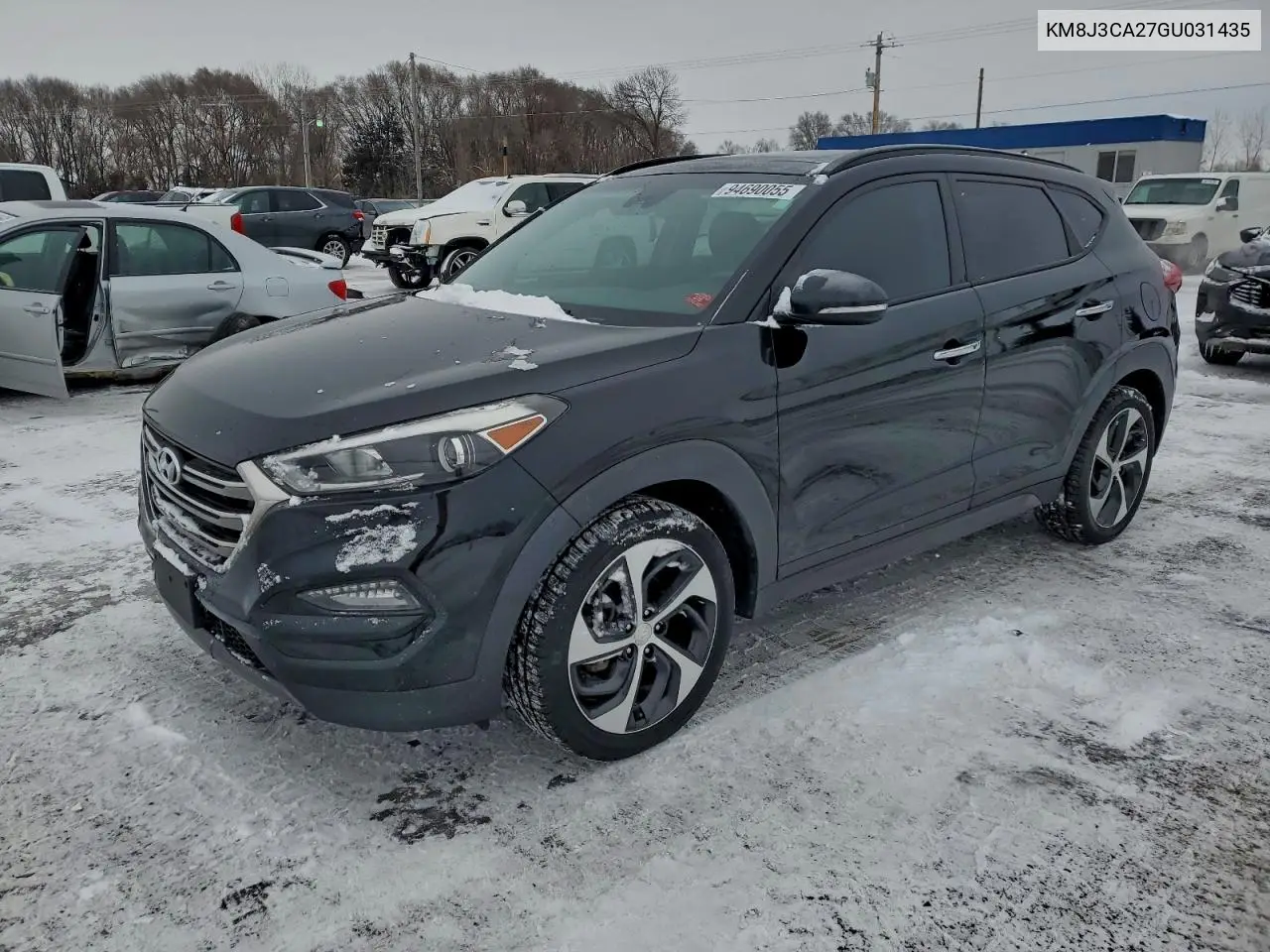 KM8J3CA27GU031435 2016 Hyundai Tucson Limited