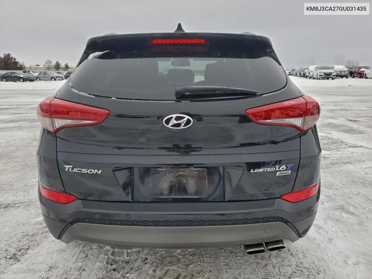 KM8J3CA27GU031435 2016 Hyundai Tucson Limited