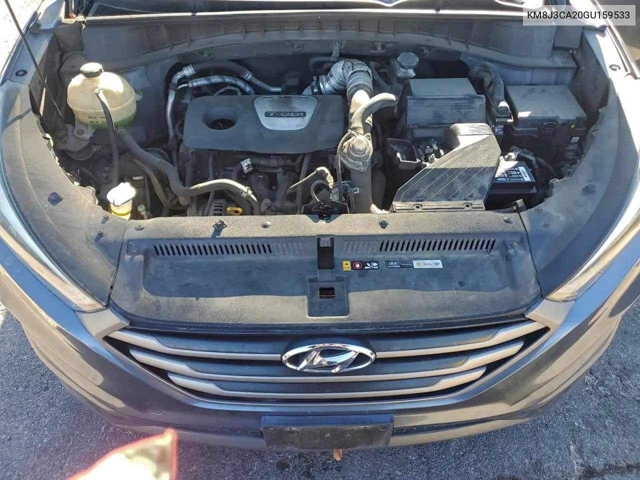 KM8J3CA20GU159533 2016 Hyundai Tucson Limited