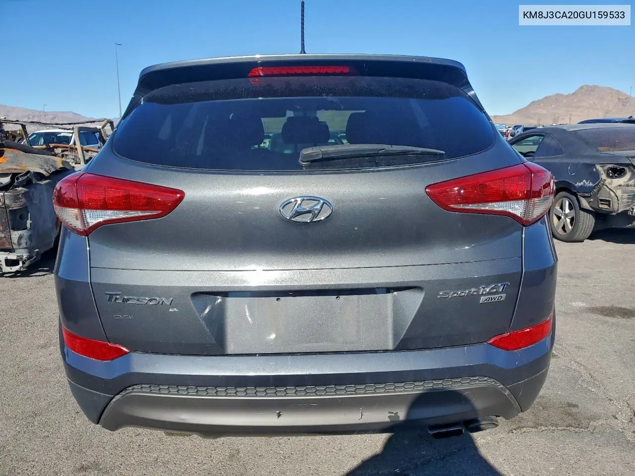 KM8J3CA20GU159533 2016 Hyundai Tucson Limited