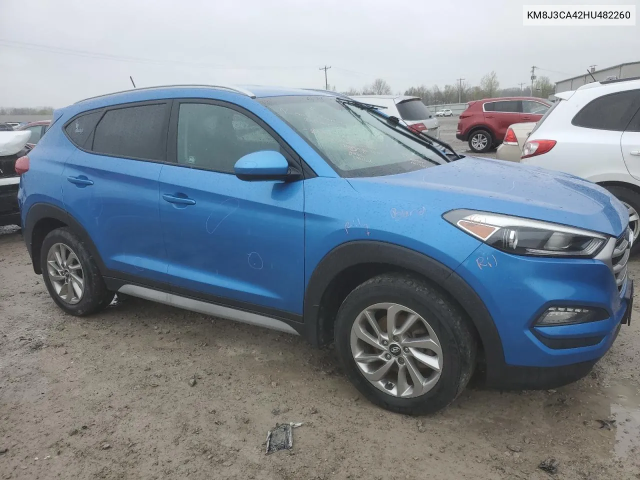 KM8J3CA42HU482260 2017 Hyundai Tucson Limited