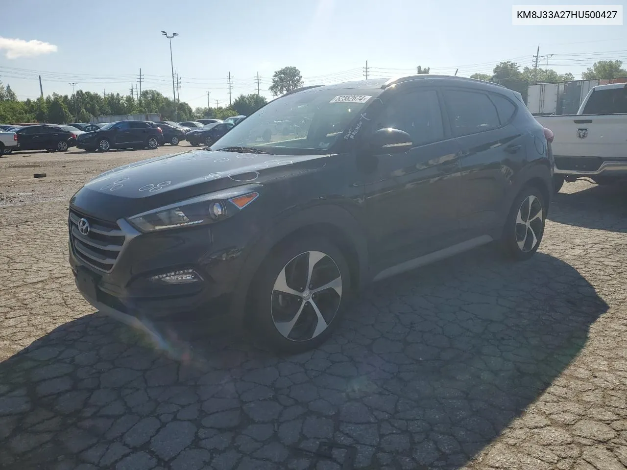 KM8J33A27HU500427 2017 Hyundai Tucson Limited