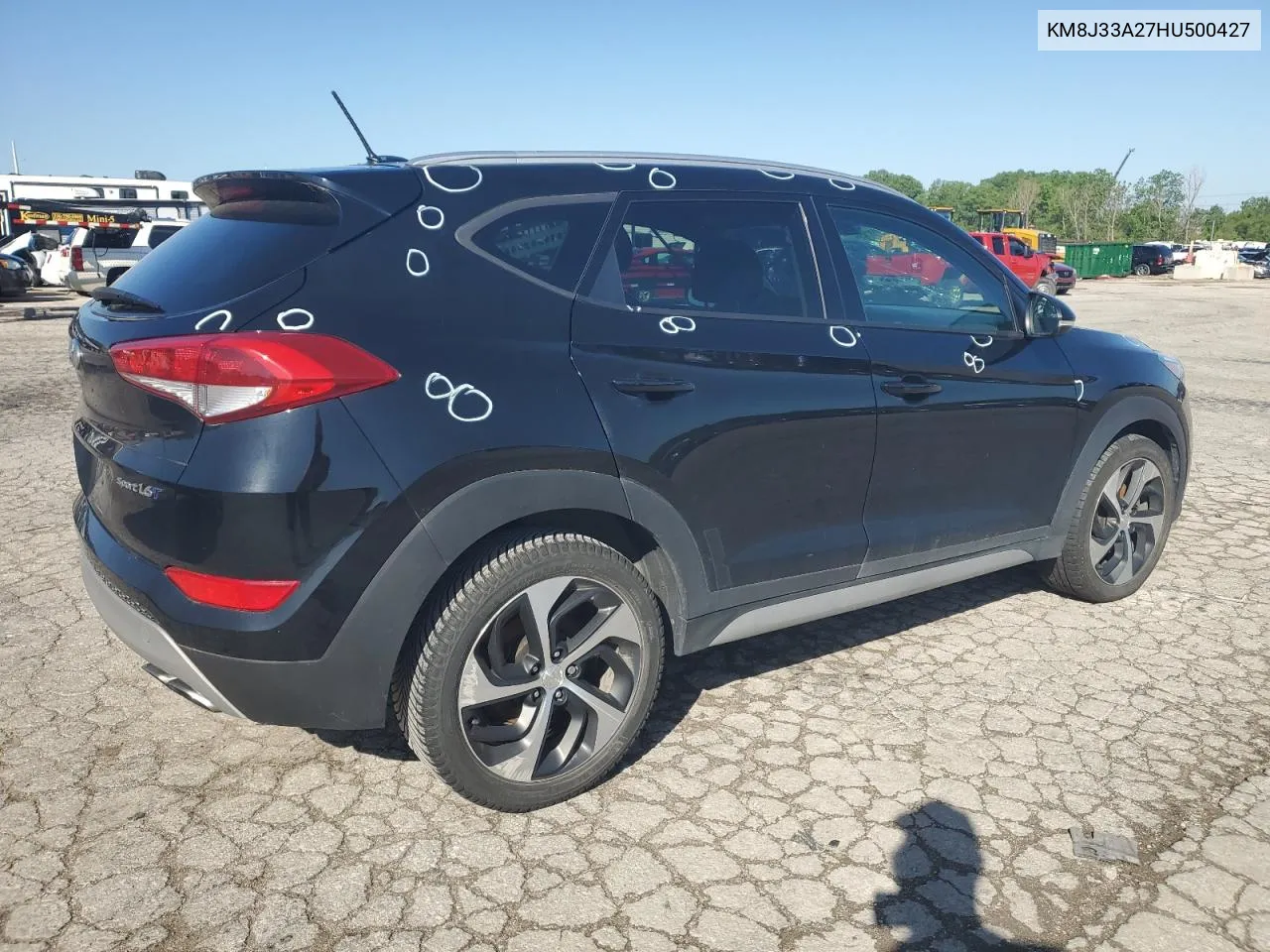 KM8J33A27HU500427 2017 Hyundai Tucson Limited