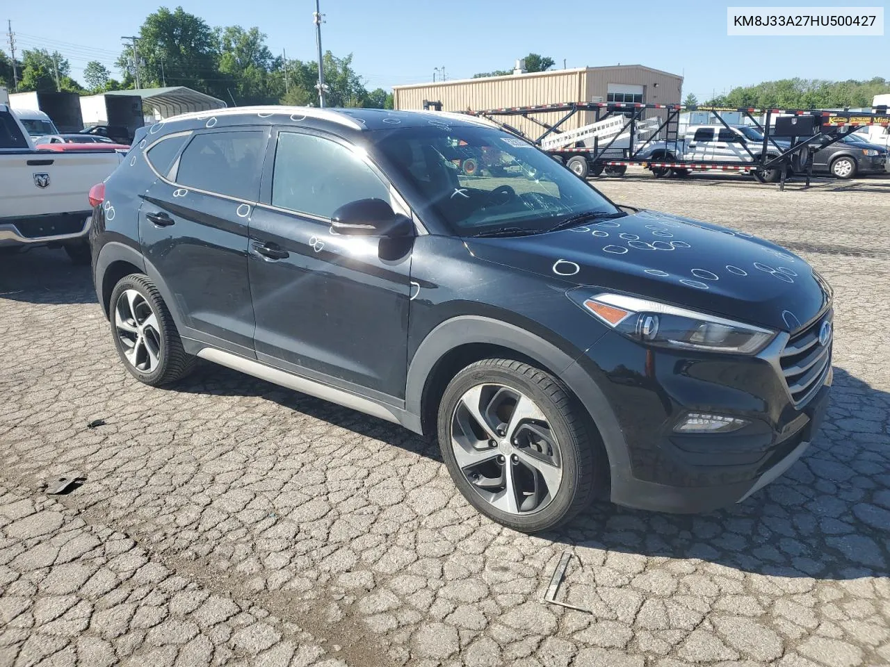 KM8J33A27HU500427 2017 Hyundai Tucson Limited