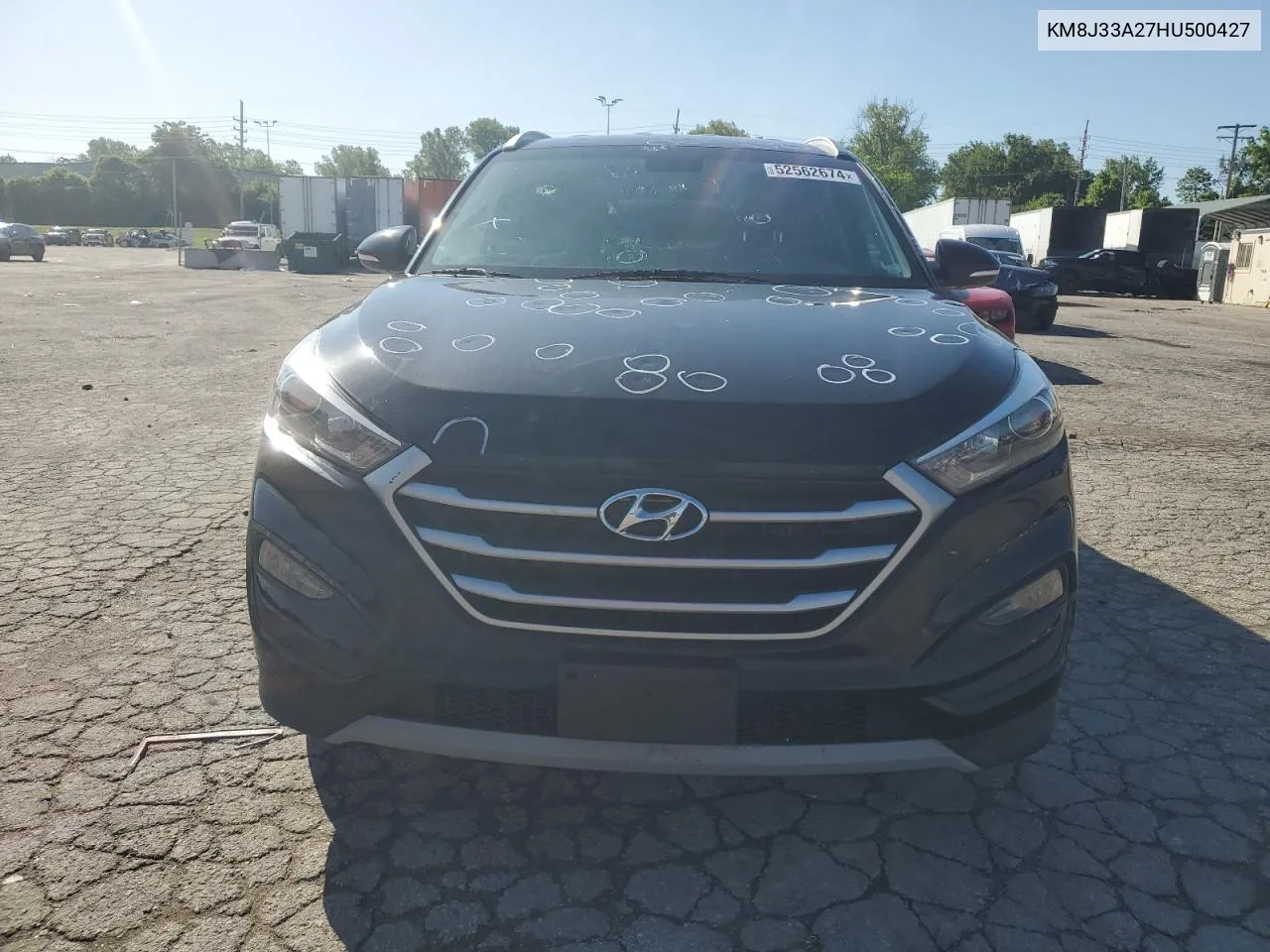 KM8J33A27HU500427 2017 Hyundai Tucson Limited