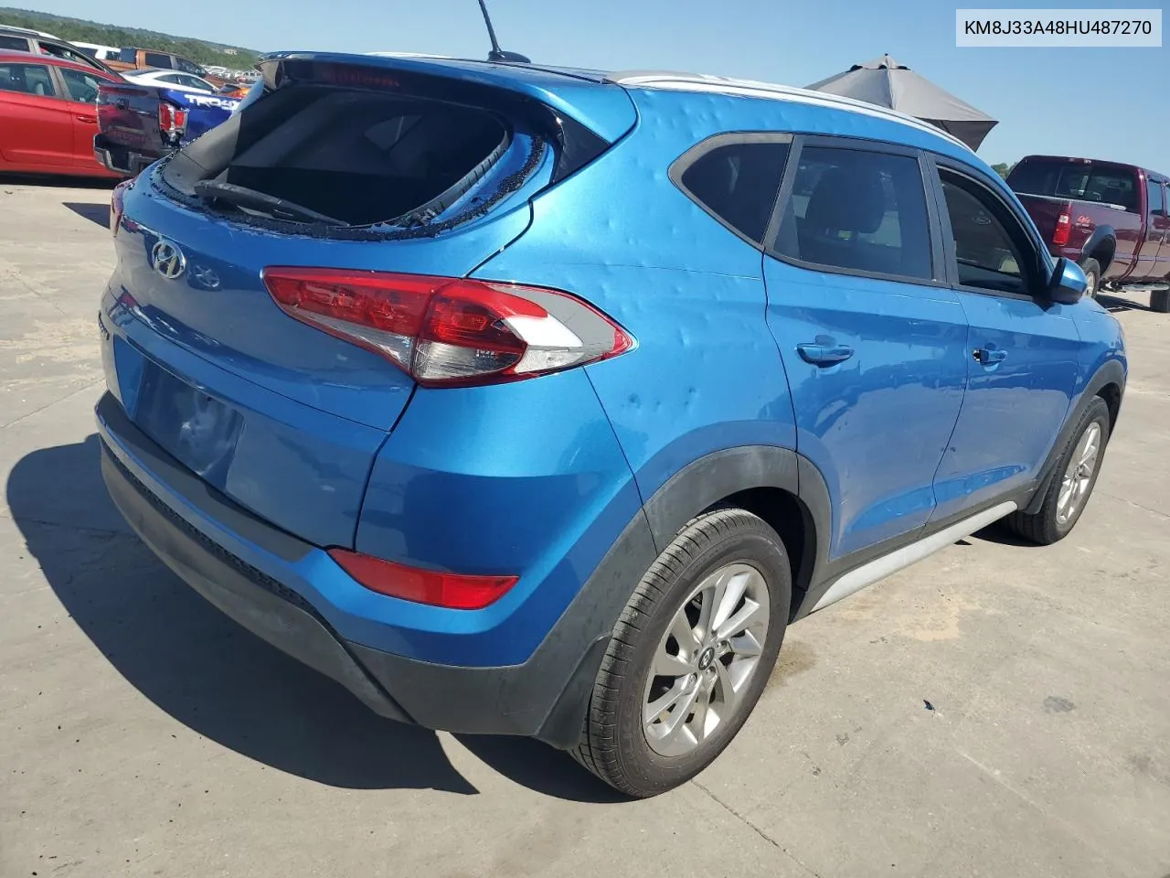 KM8J33A48HU487270 2017 Hyundai Tucson Limited