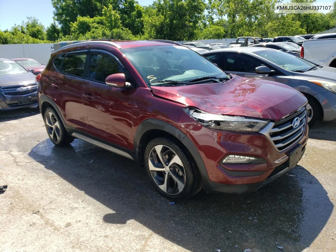 KM8J3CA26HU337107 2017 Hyundai Tucson Limited