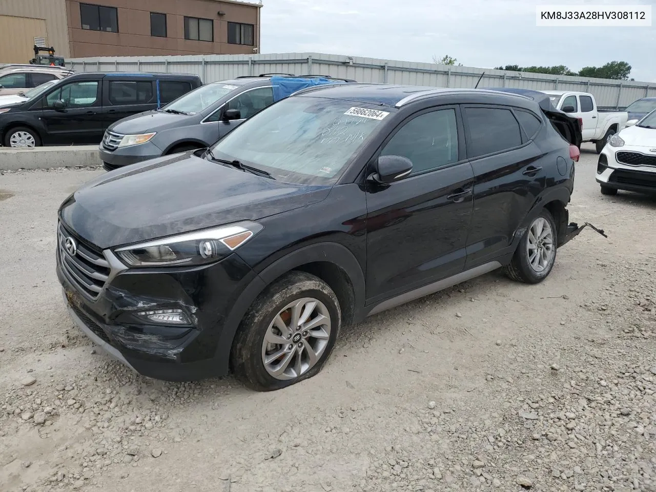 KM8J33A28HU308112 2017 Hyundai Tucson Limited