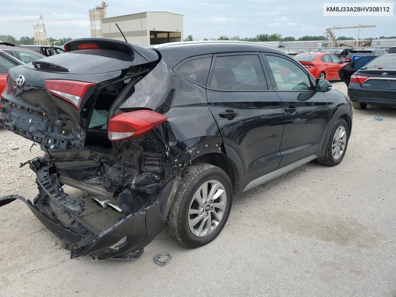 KM8J33A28HU308112 2017 Hyundai Tucson Limited