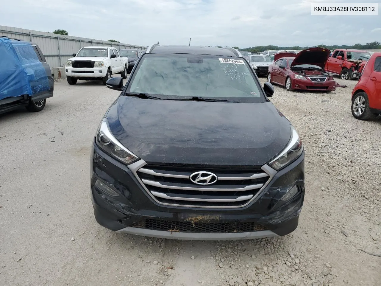 KM8J33A28HU308112 2017 Hyundai Tucson Limited
