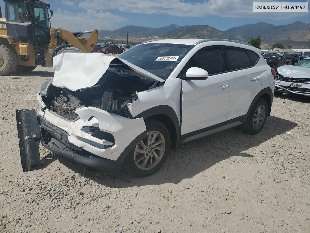 KM8J3CA41HU594497 2017 Hyundai Tucson Limited