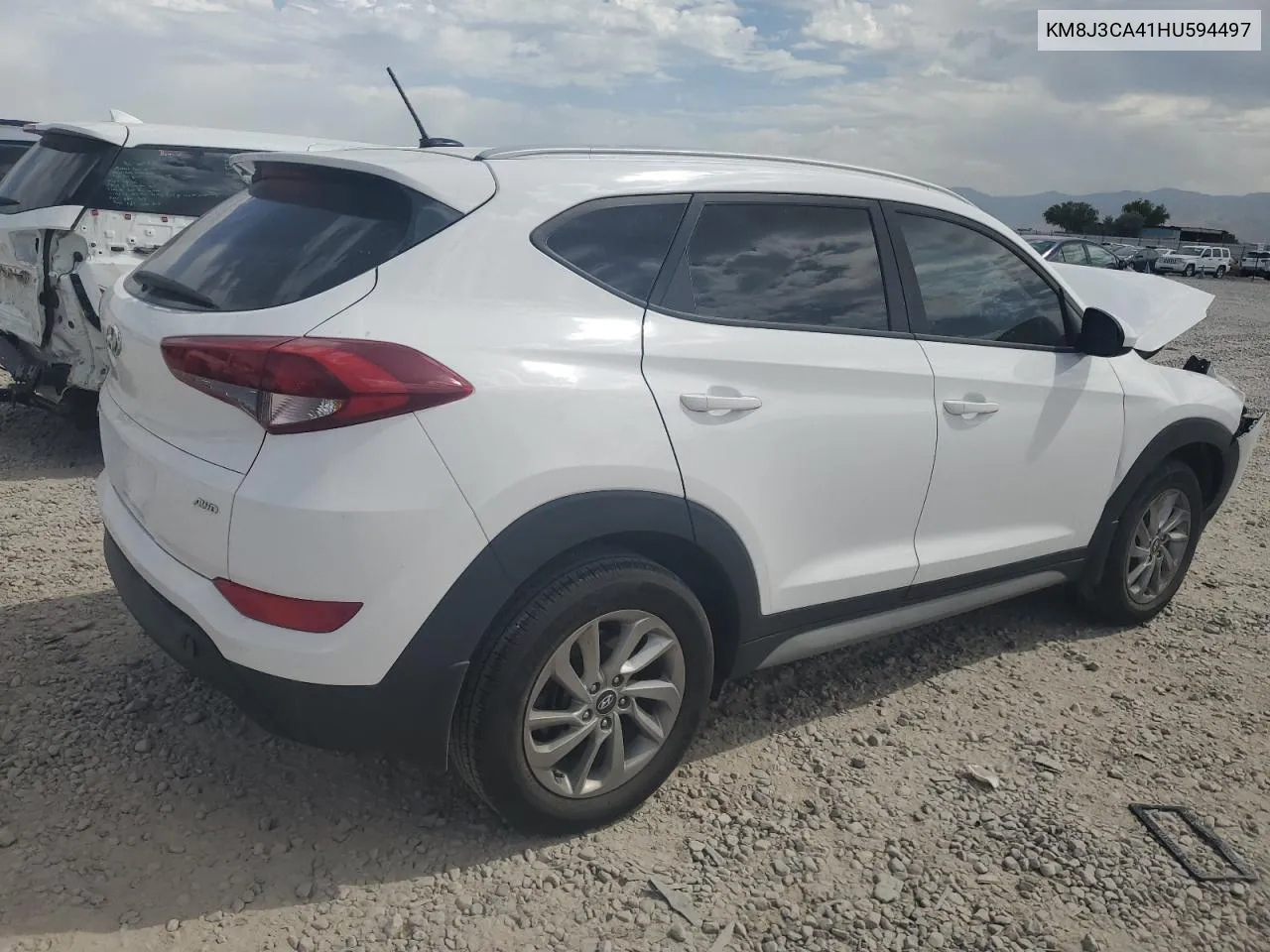 KM8J3CA41HU594497 2017 Hyundai Tucson Limited