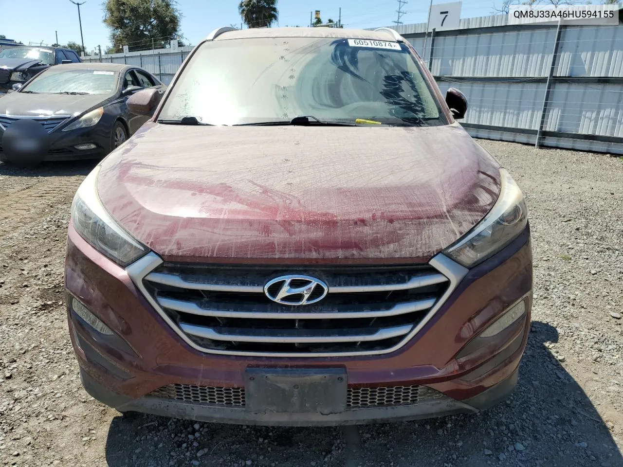 QM8J33A46HU594155 2017 Hyundai Tucson Lim