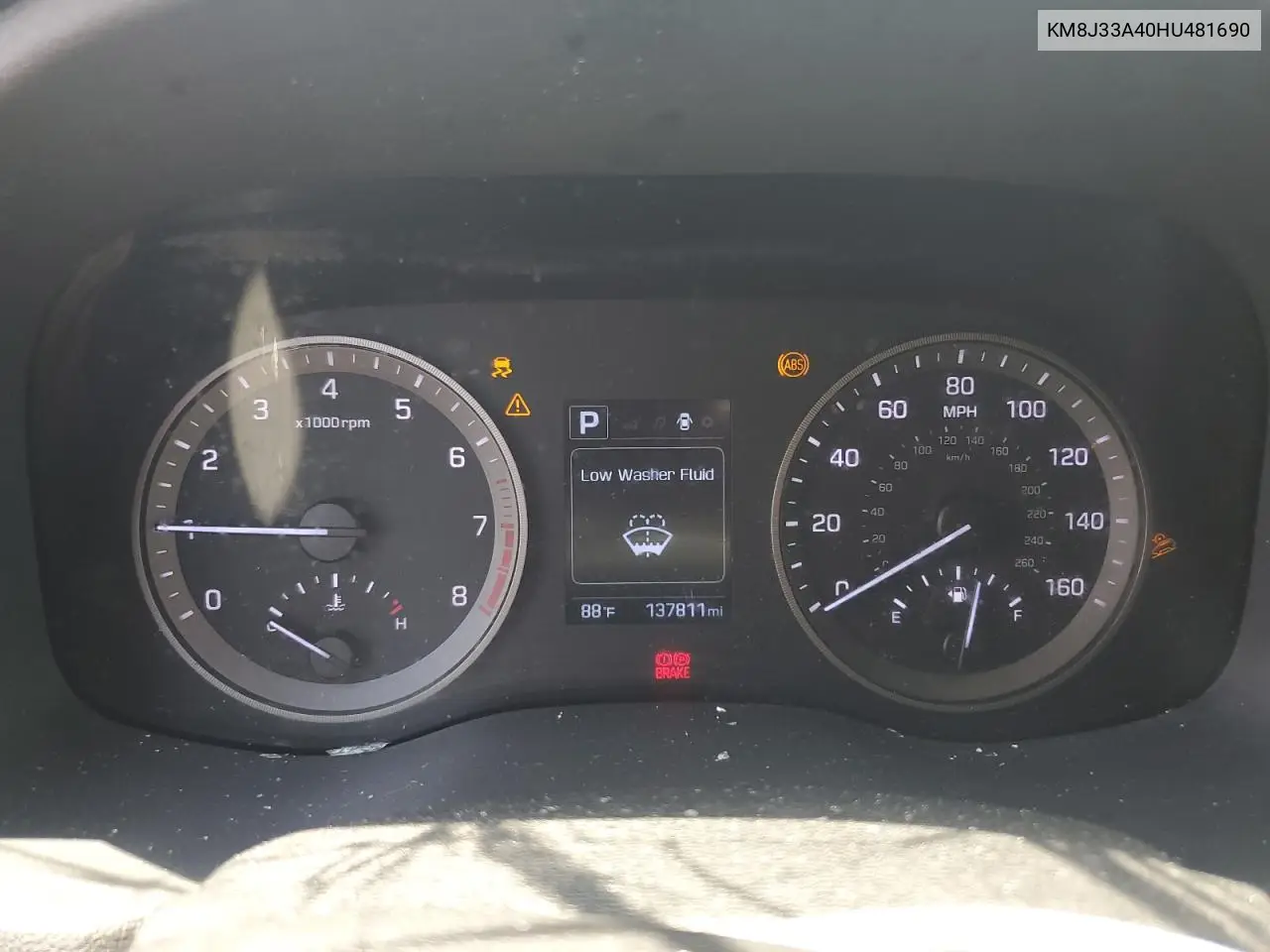 KM8J33A40HU481690 2017 Hyundai Tucson Limited