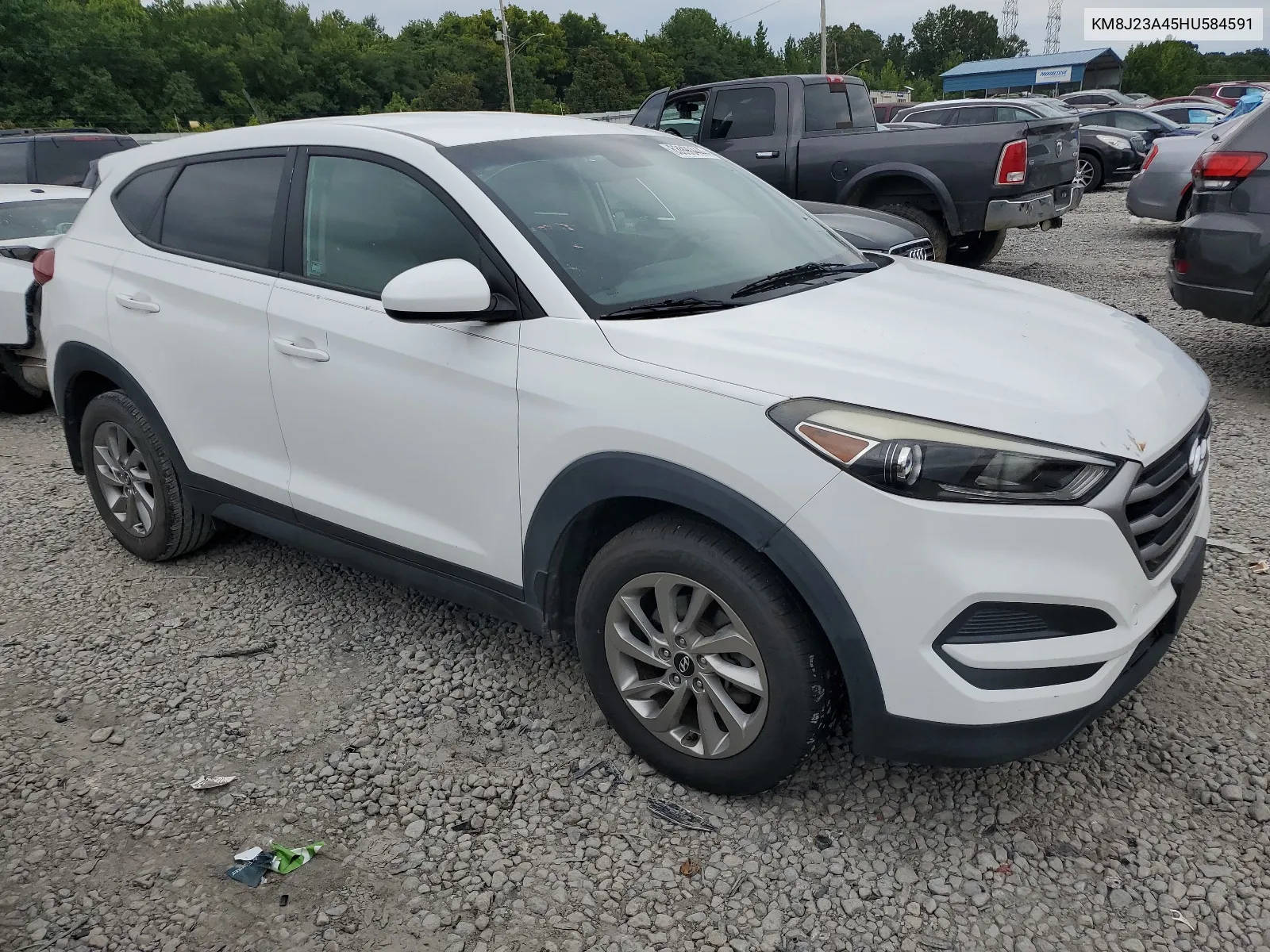 KM8J23A45HU584591 2017 Hyundai Tucson Se