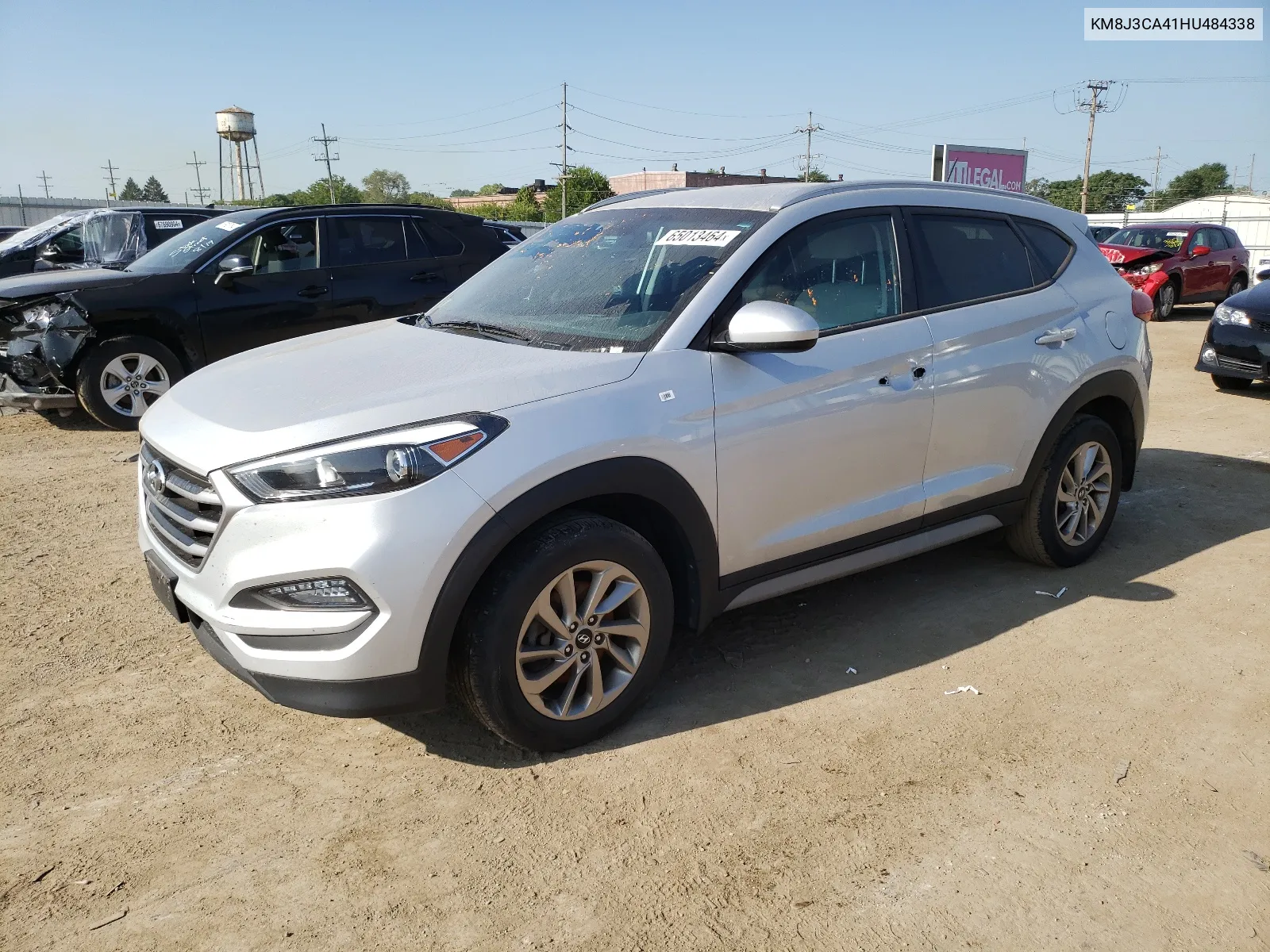 KM8J3CA41HU484338 2017 Hyundai Tucson Limited