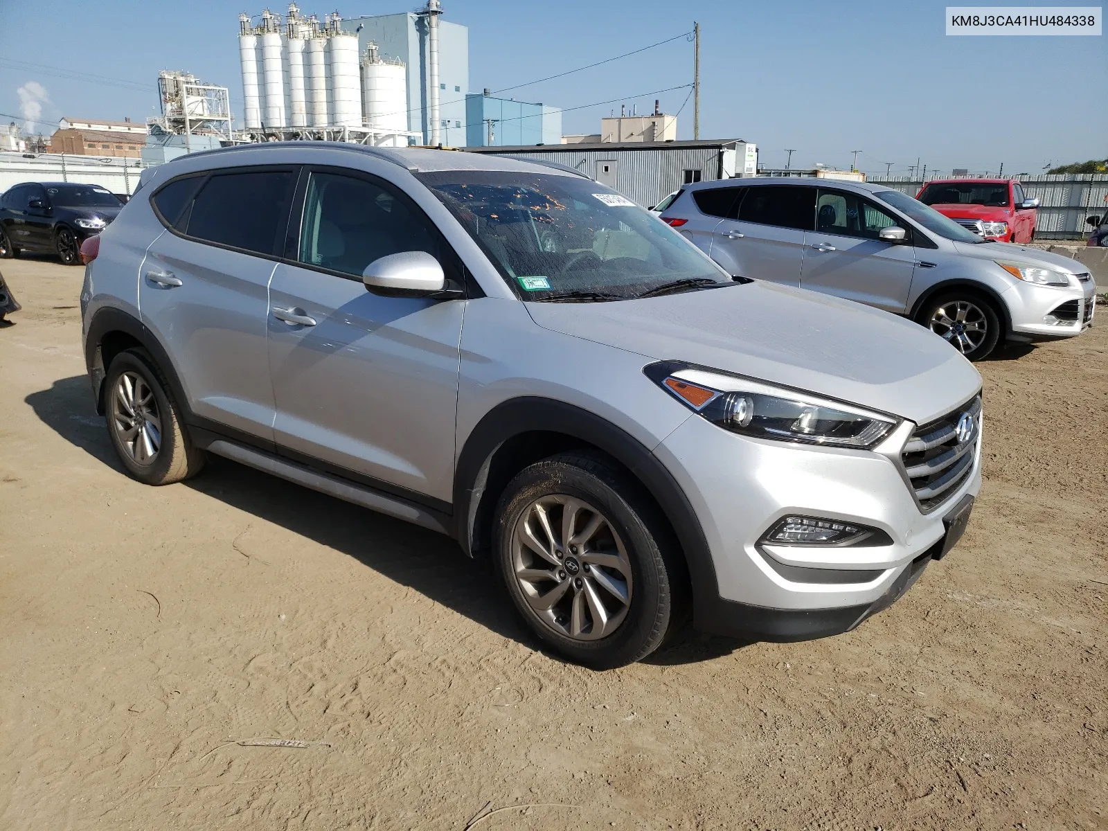 KM8J3CA41HU484338 2017 Hyundai Tucson Limited