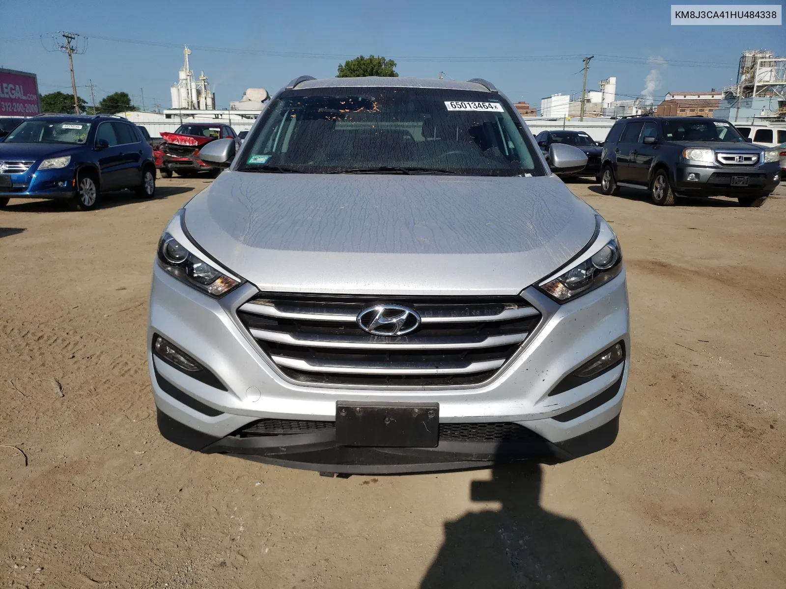 KM8J3CA41HU484338 2017 Hyundai Tucson Limited