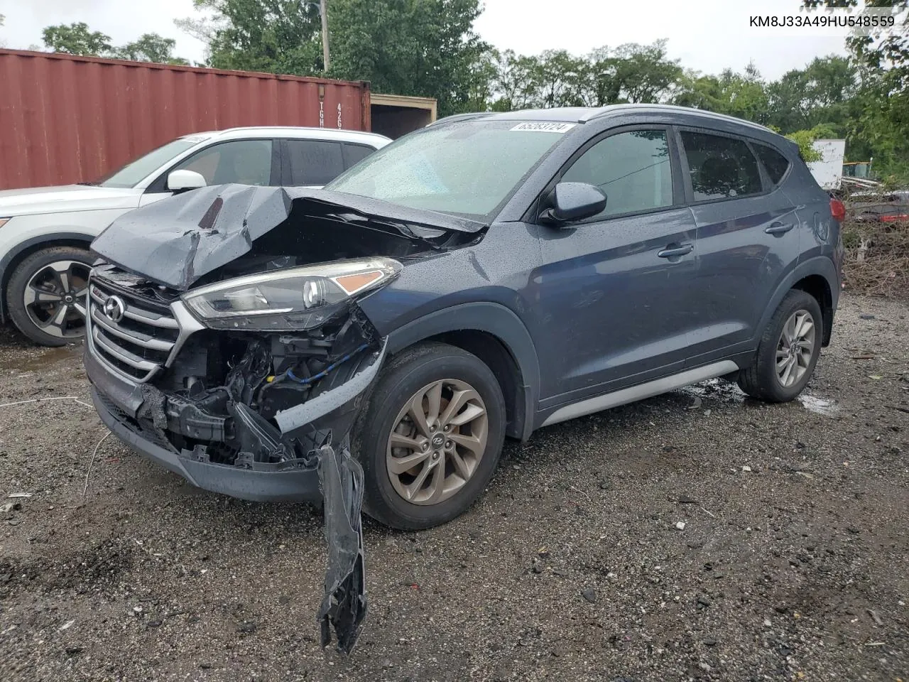 KM8J33A49HU548559 2017 Hyundai Tucson Limited