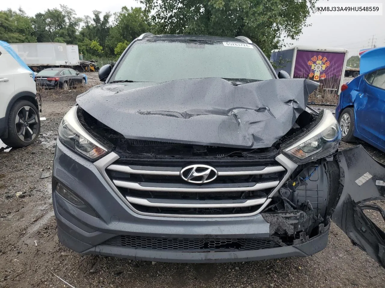 KM8J33A49HU548559 2017 Hyundai Tucson Limited