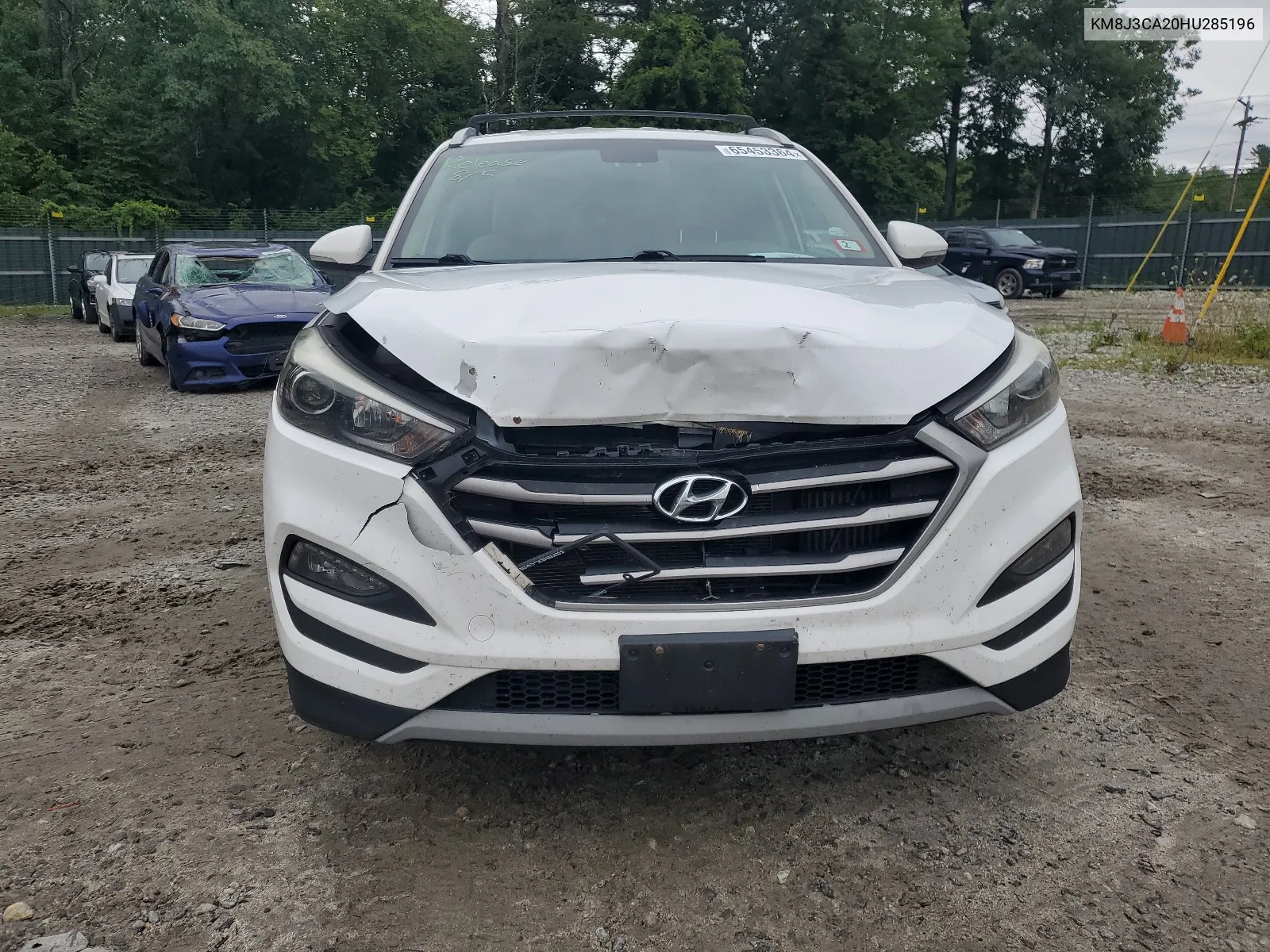 KM8J3CA20HU285196 2017 Hyundai Tucson Limited