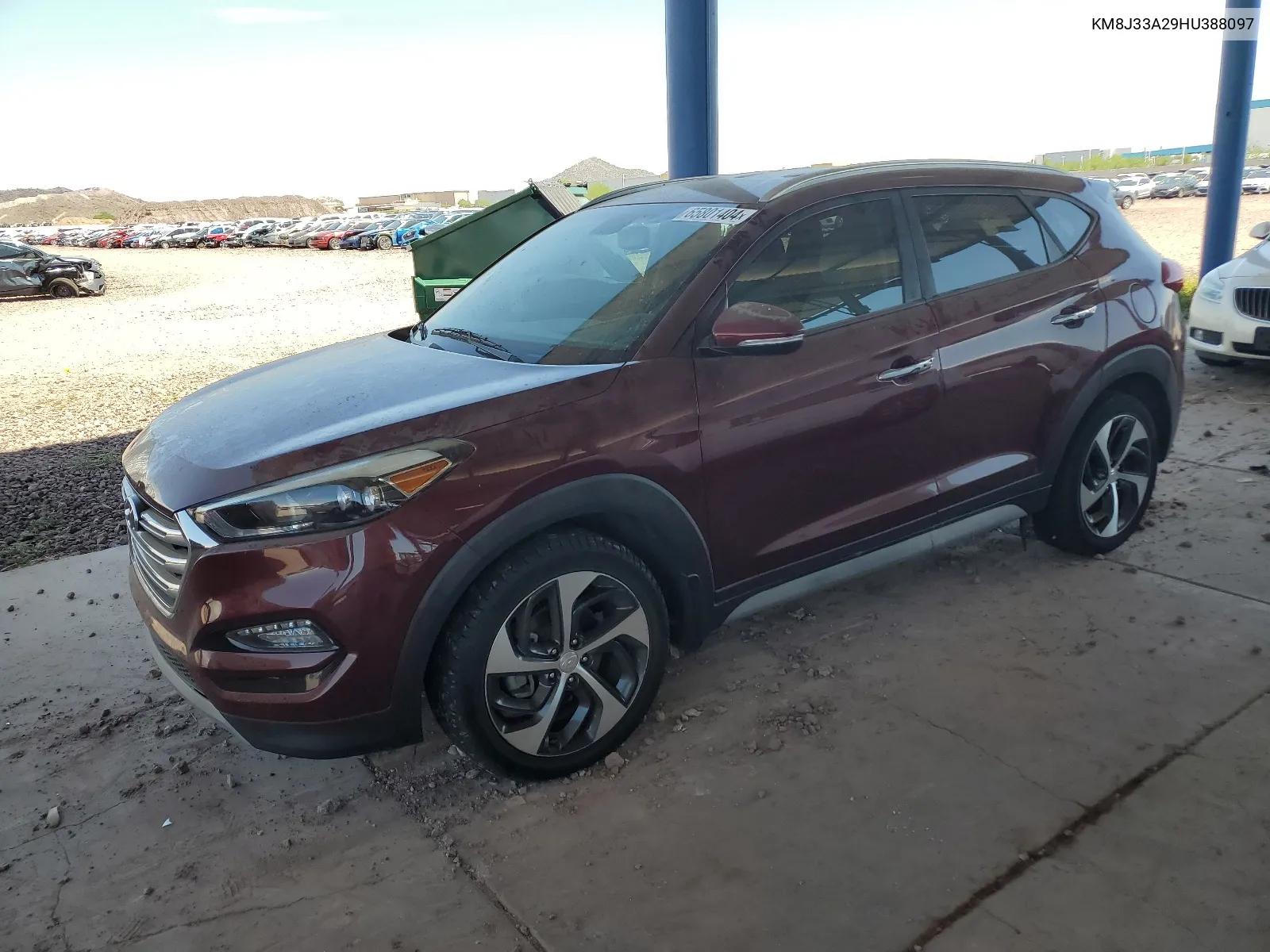 KM8J33A29HU388097 2017 Hyundai Tucson Limited