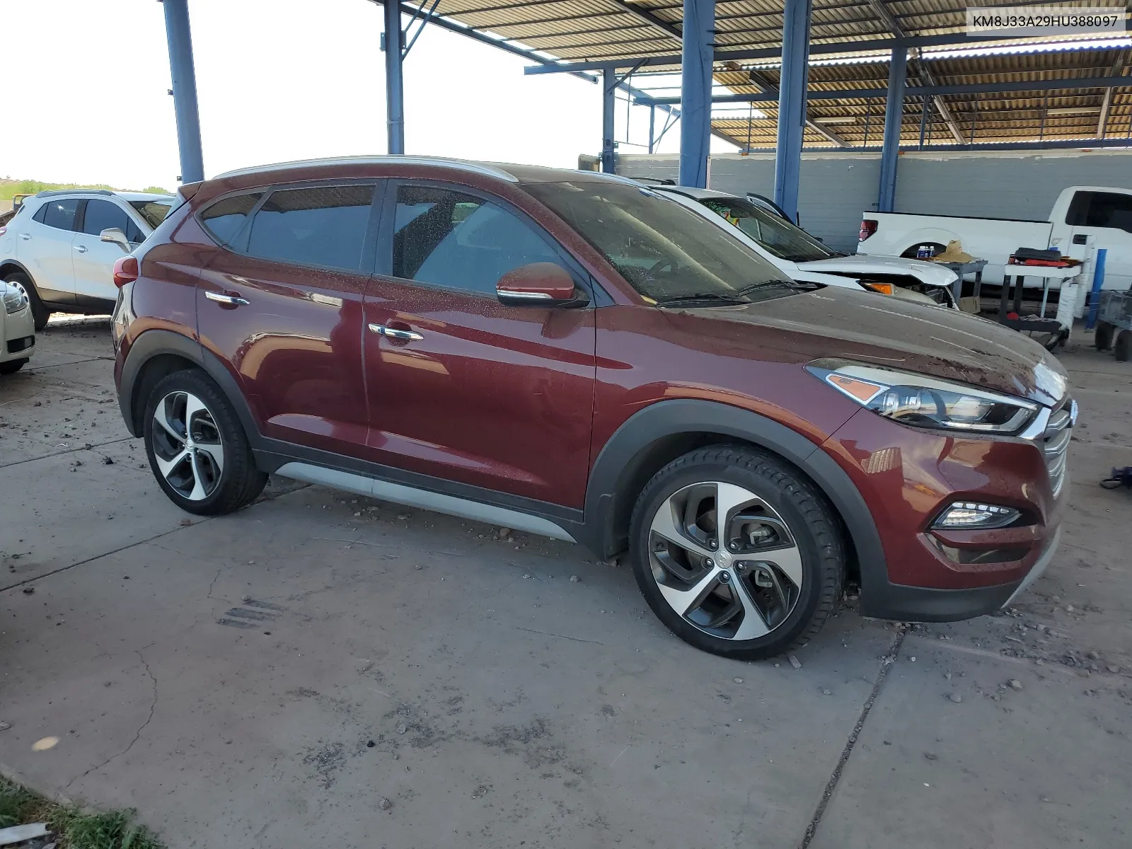 KM8J33A29HU388097 2017 Hyundai Tucson Limited