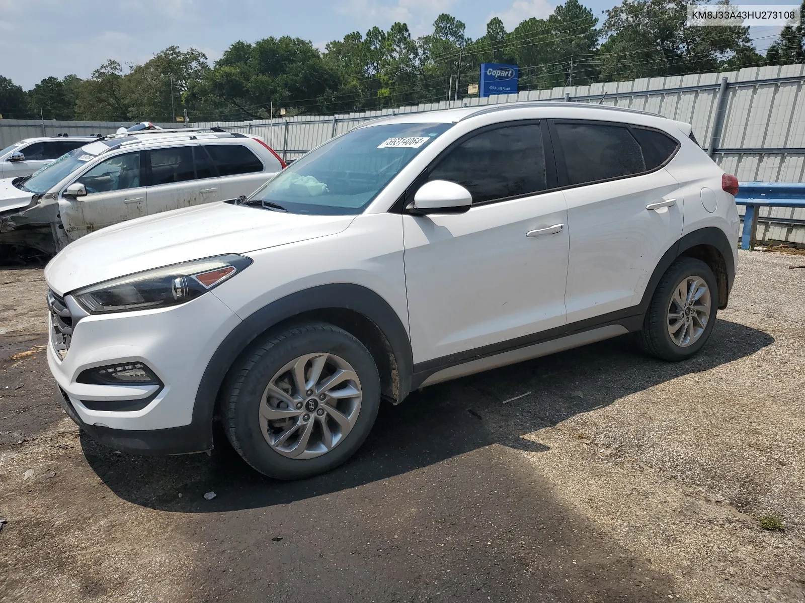 KM8J33A43HU273108 2017 Hyundai Tucson Limited