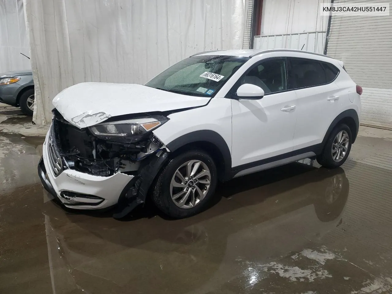 KM8J3CA42HU551447 2017 Hyundai Tucson Limited