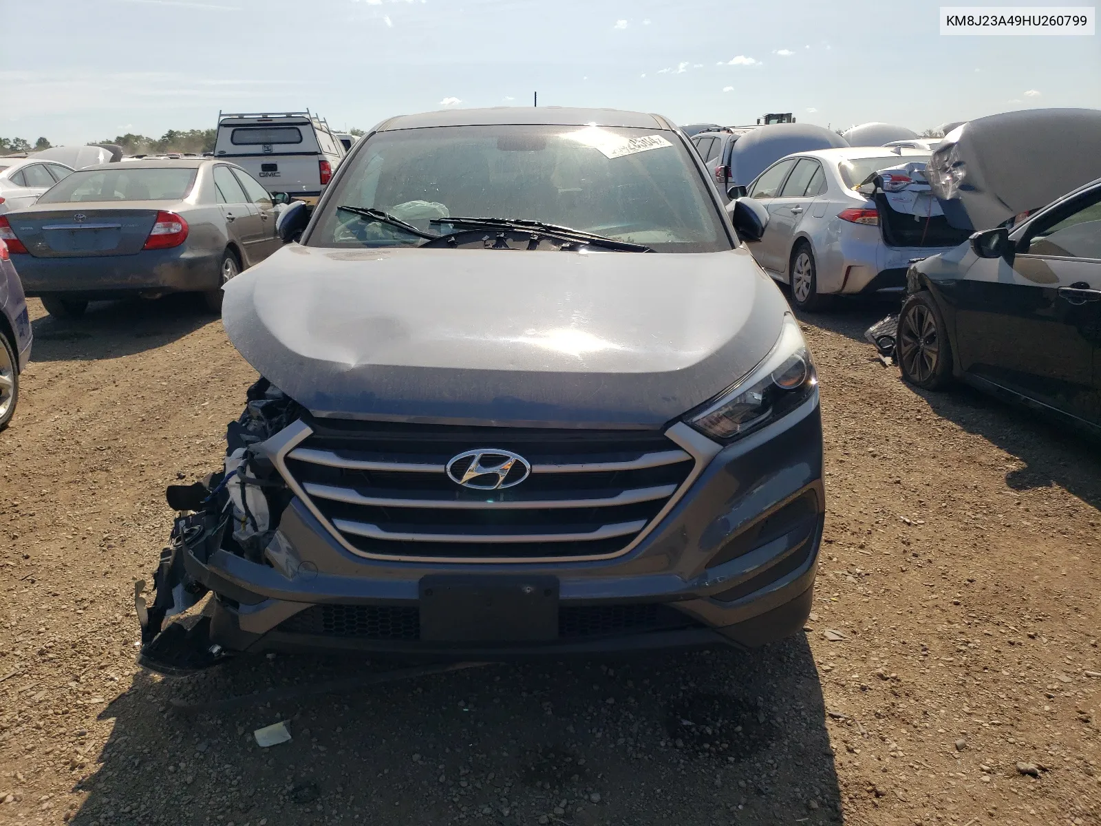 KM8J23A49HU260799 2017 Hyundai Tucson Se