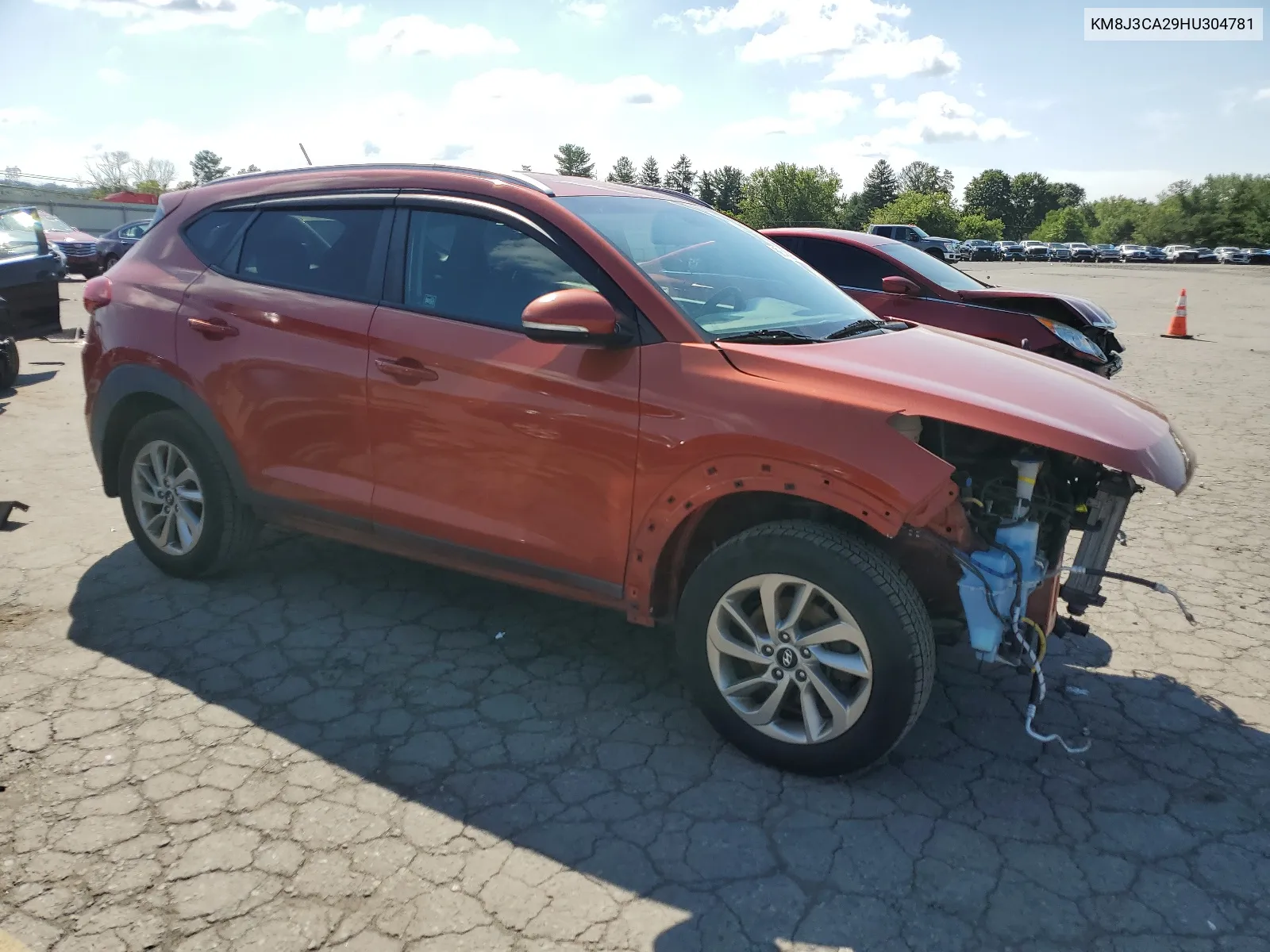 KM8J3CA29HU304781 2017 Hyundai Tucson Limited