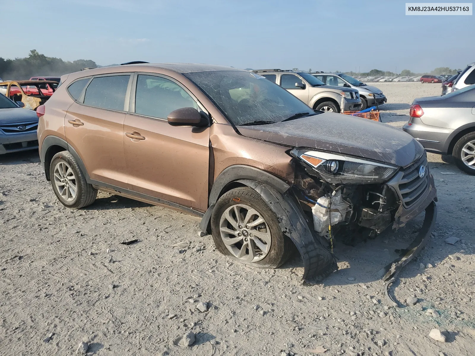 KM8J23A42HU537163 2017 Hyundai Tucson Se