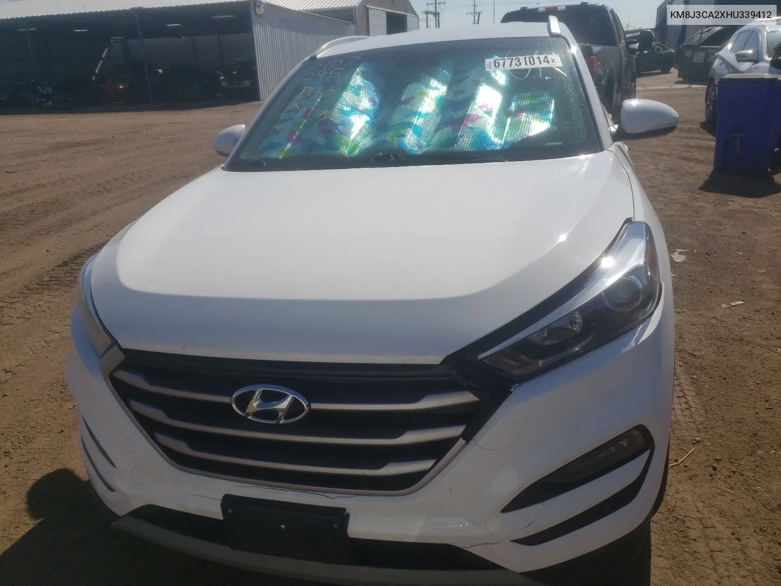 KM8J3CA2XHU339412 2017 Hyundai Tucson Limited