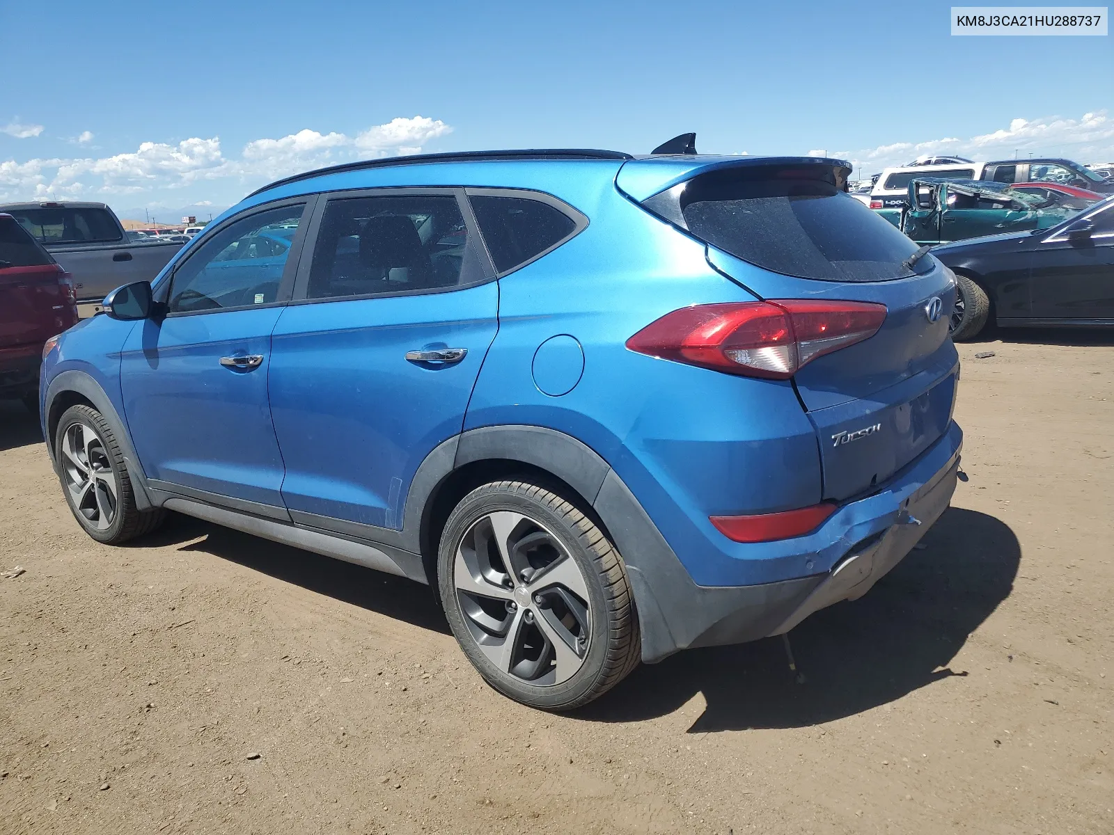 KM8J3CA21HU288737 2017 Hyundai Tucson Limited