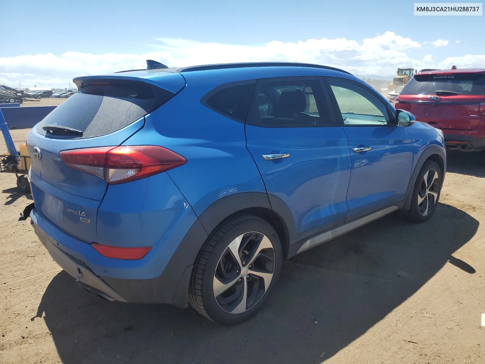 KM8J3CA21HU288737 2017 Hyundai Tucson Limited