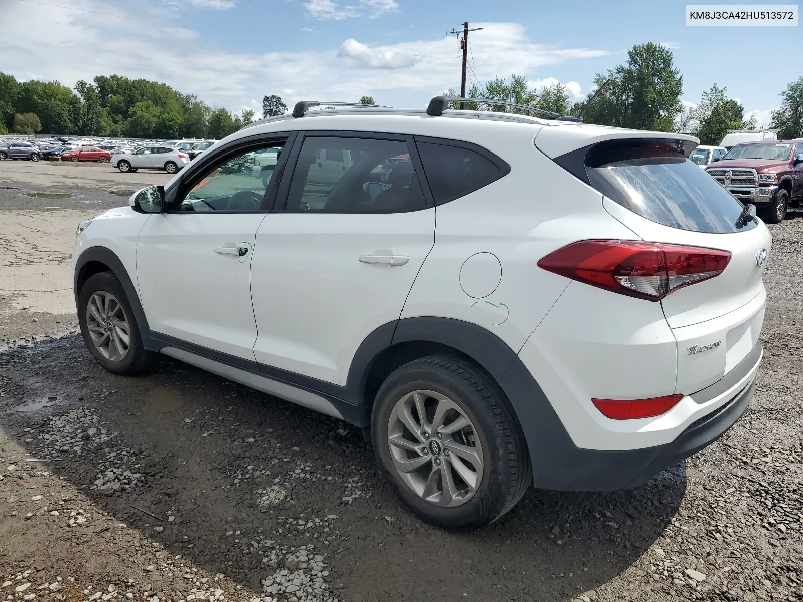 KM8J3CA42HU513572 2017 Hyundai Tucson Limited