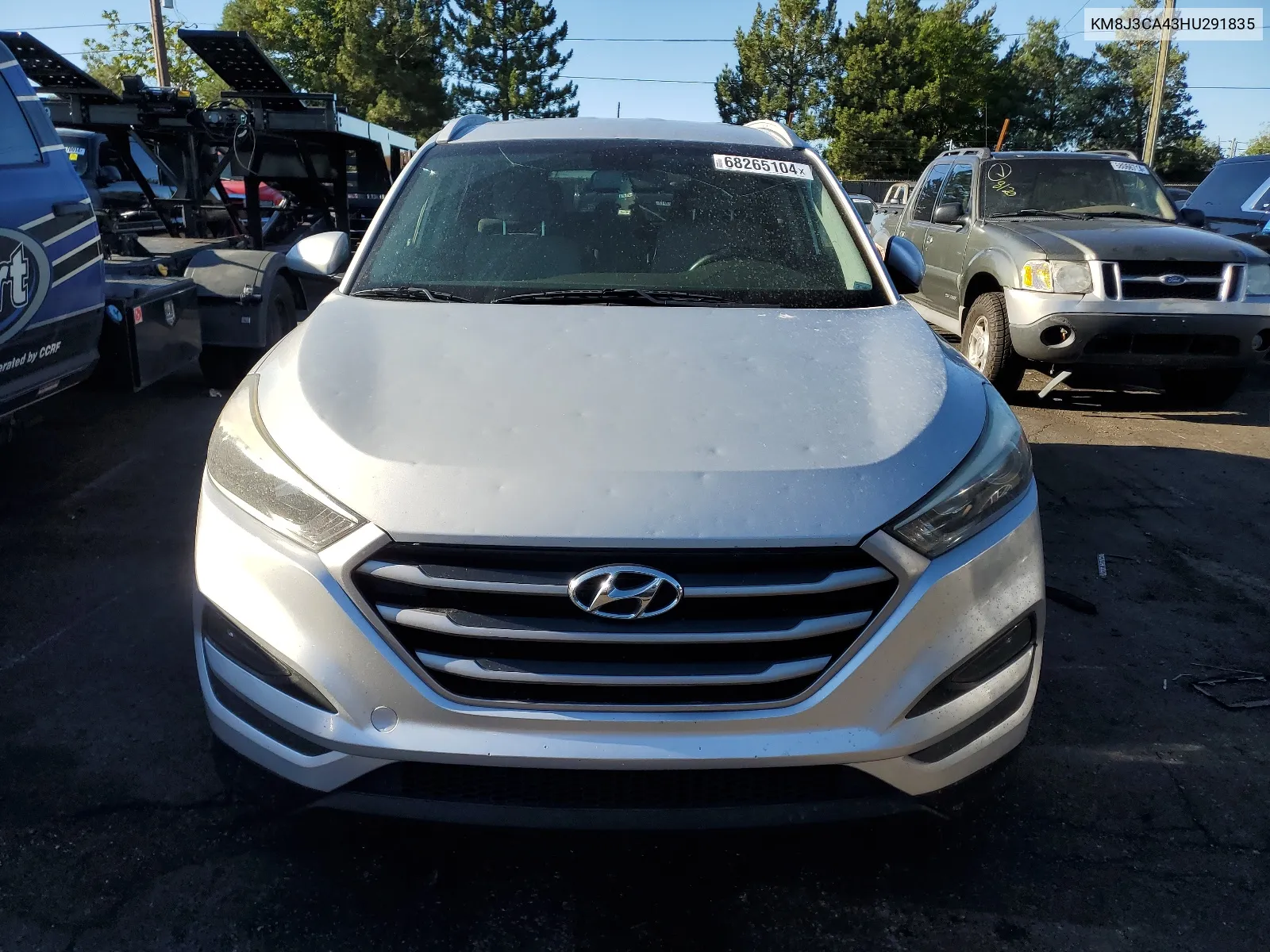 KM8J3CA43HU291835 2017 Hyundai Tucson Limited