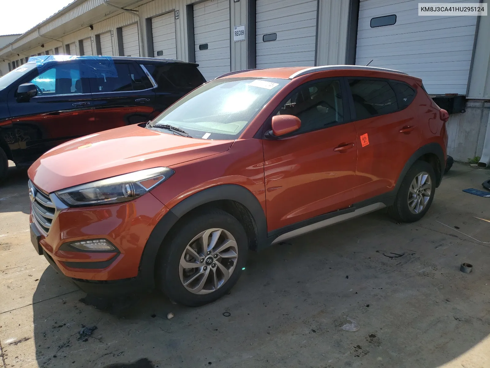 KM8J3CA41HU295124 2017 Hyundai Tucson Limited