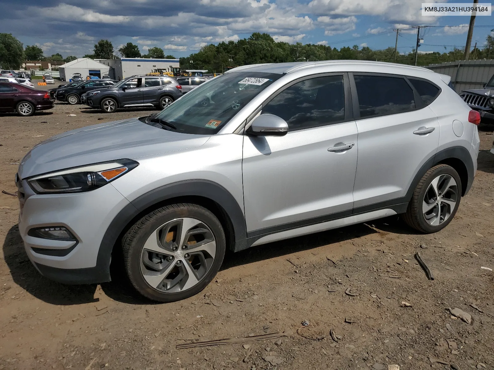 KM8J33A21HU394184 2017 Hyundai Tucson Limited