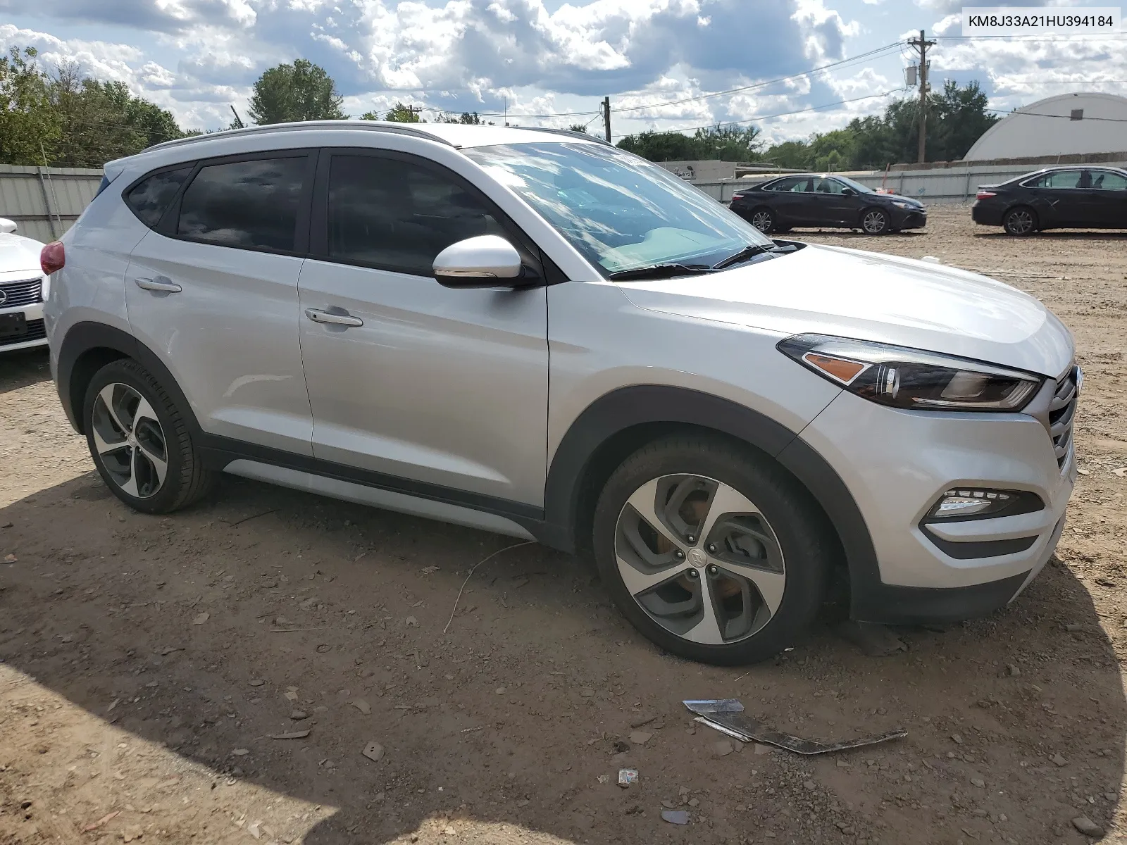 KM8J33A21HU394184 2017 Hyundai Tucson Limited