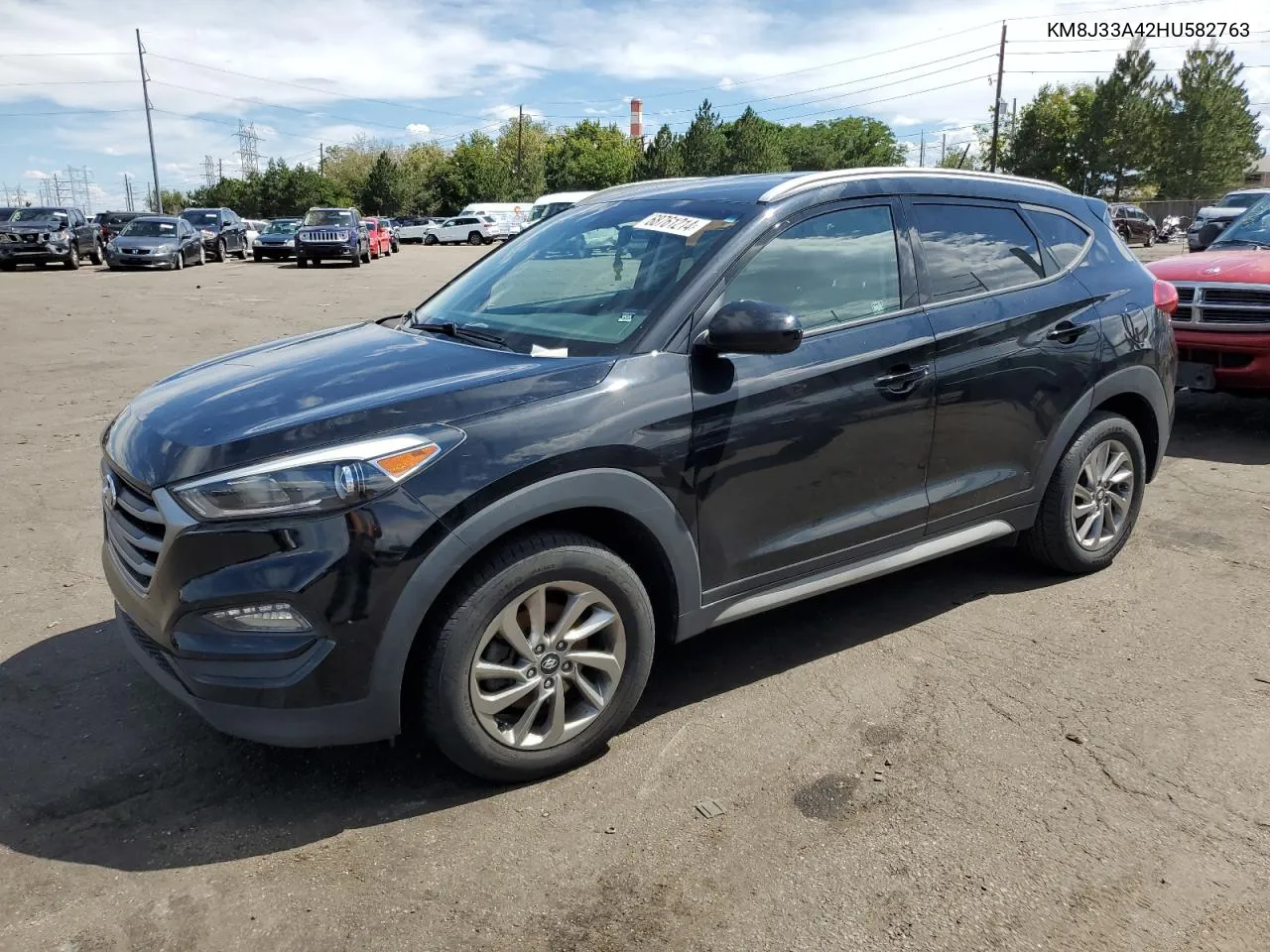 KM8J33A42HU582763 2017 Hyundai Tucson Limited