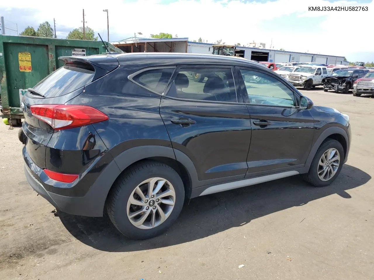 KM8J33A42HU582763 2017 Hyundai Tucson Limited