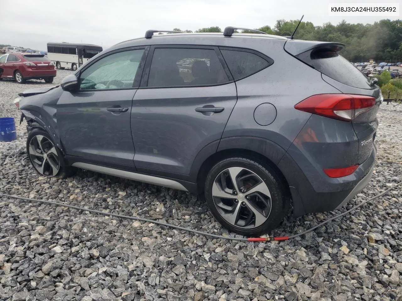 KM8J3CA24HU355492 2017 Hyundai Tucson Limited