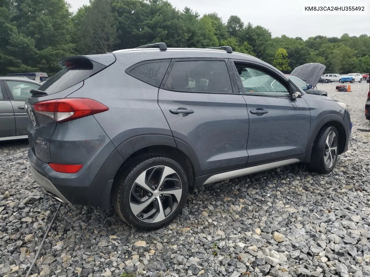 KM8J3CA24HU355492 2017 Hyundai Tucson Limited