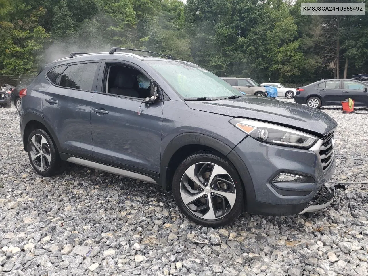 KM8J3CA24HU355492 2017 Hyundai Tucson Limited