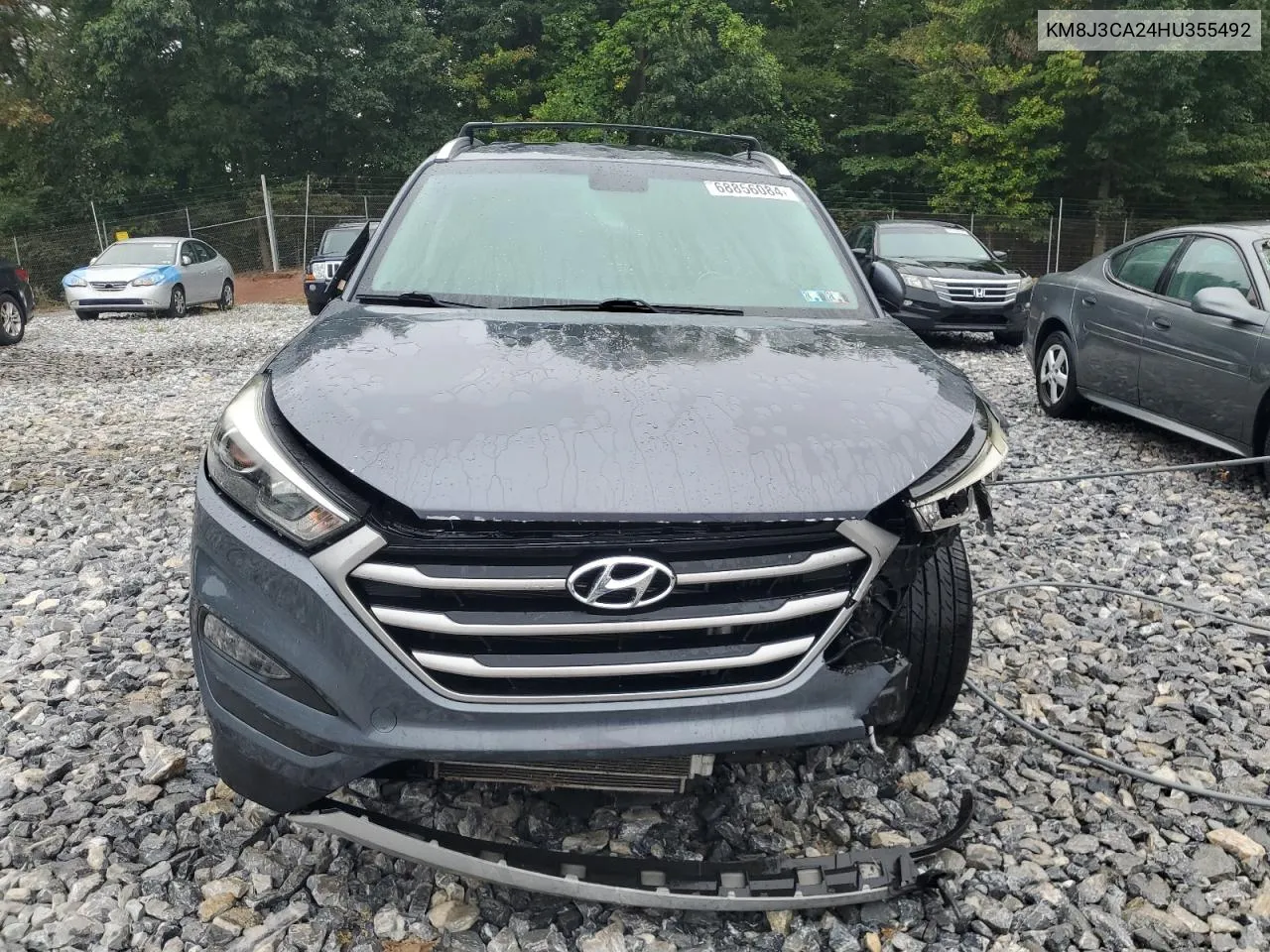 KM8J3CA24HU355492 2017 Hyundai Tucson Limited