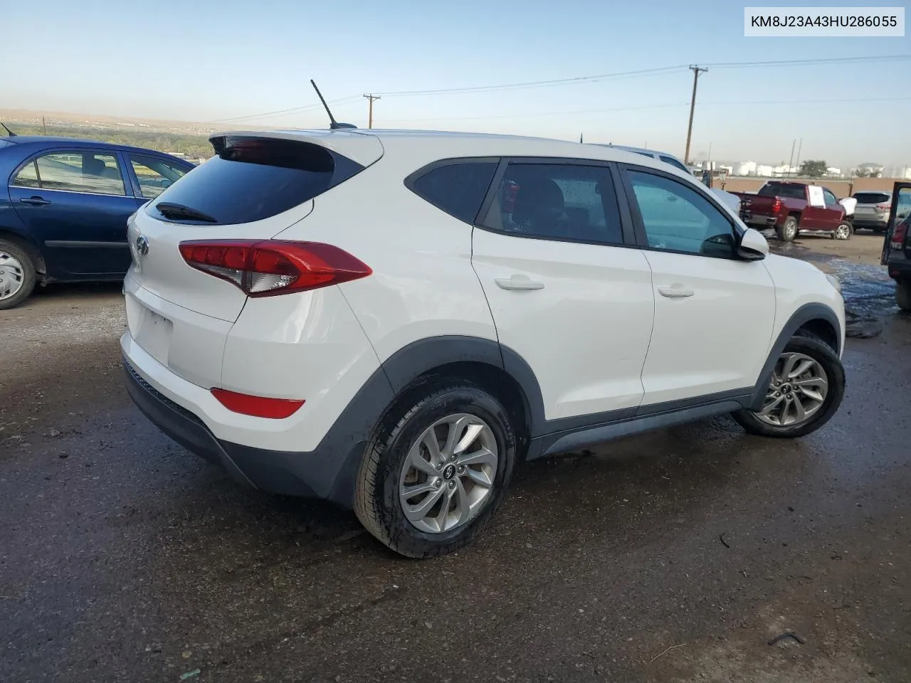 KM8J23A43HU286055 2017 Hyundai Tucson Se