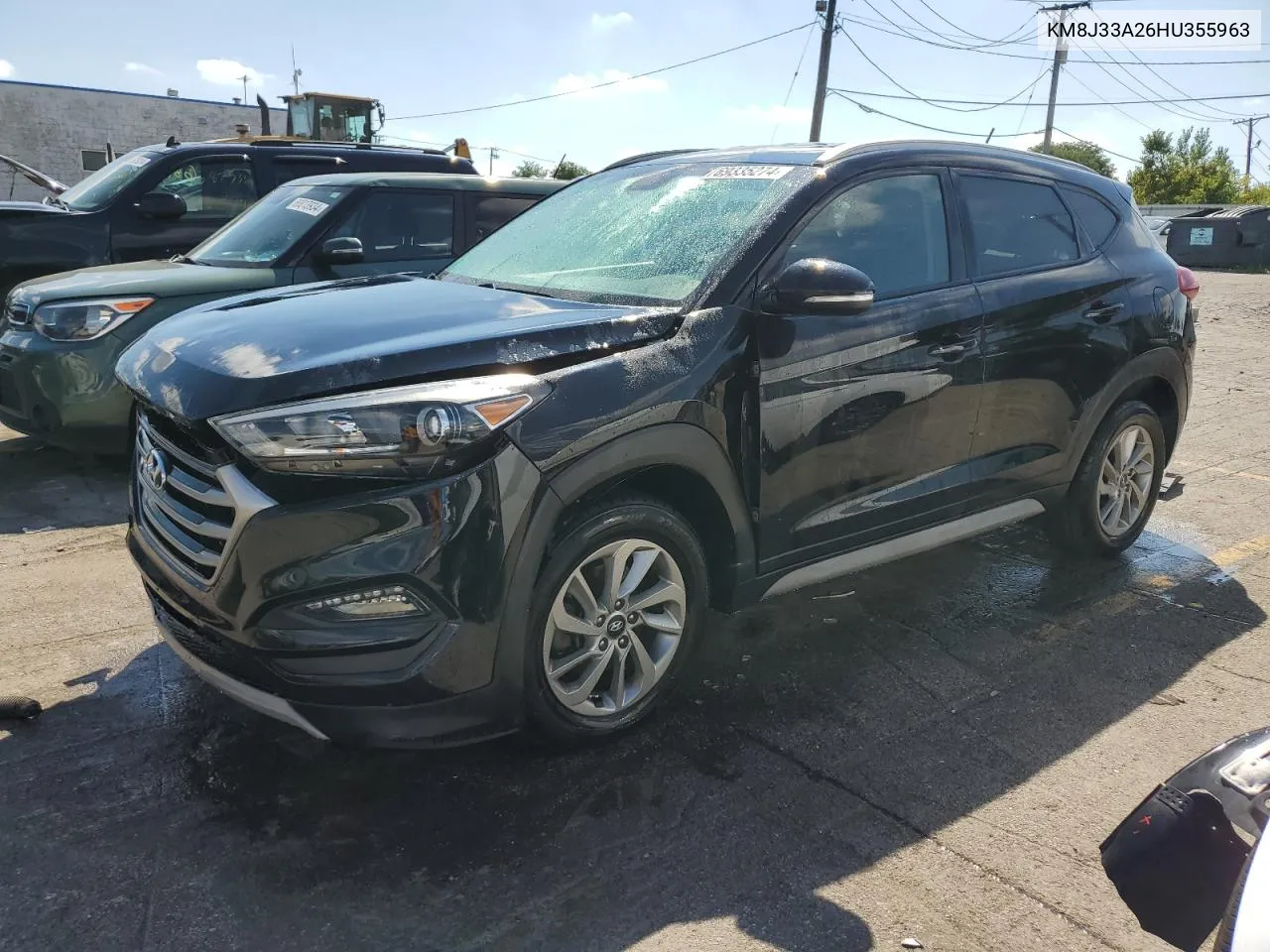 KM8J33A26HU355963 2017 Hyundai Tucson Limited