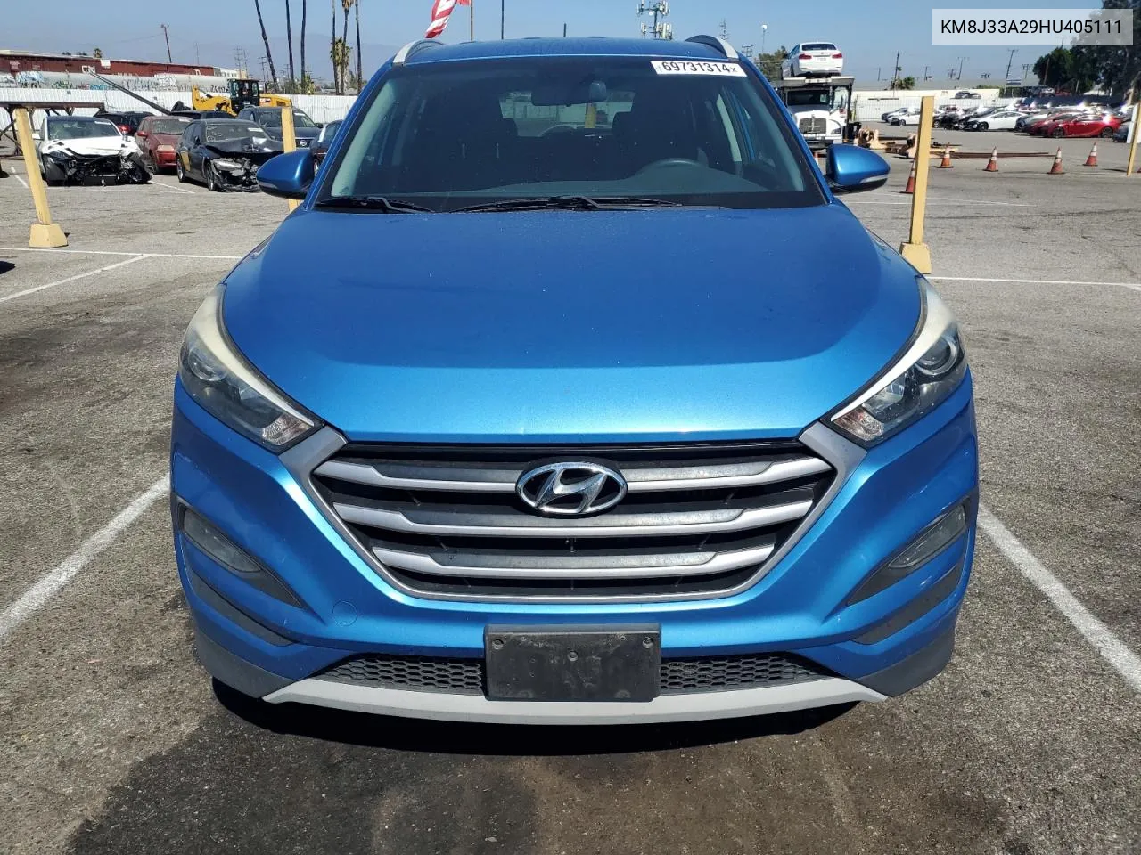 KM8J33A29HU405111 2017 Hyundai Tucson Limited